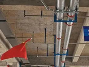 南湖管廊支架的安装方法